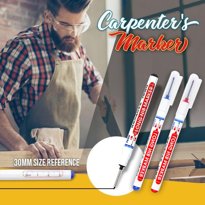 ✨🖌️Multi-Purpose Woodworking Pen With Long Tip