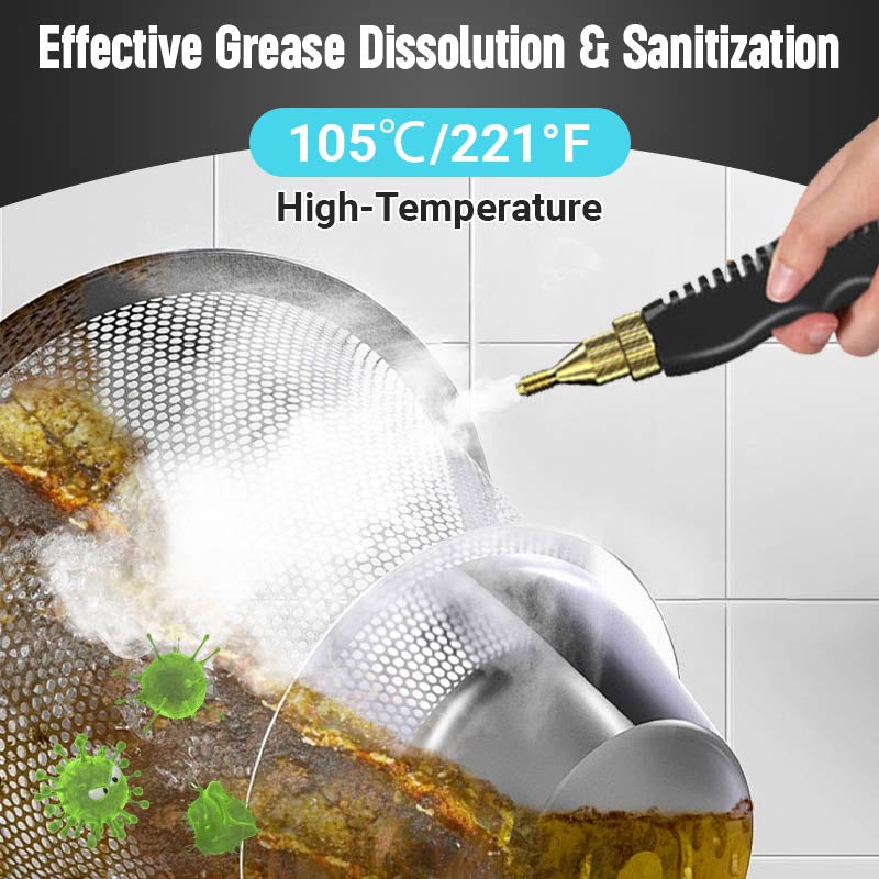 📢📢50 % OFF !!⏰⏰2500W Handheld High-Temperature Pressurized Steam Cleaner