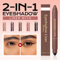 2-In-1 Eyeshadow Liner with Blending Brush