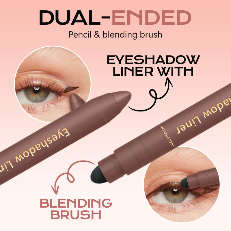 2-In-1 Eyeshadow Liner with Blending Brush