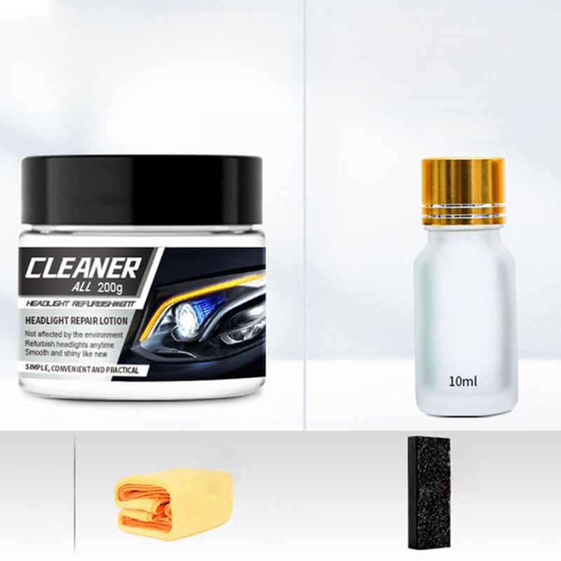 Headlight Restoration Kit for Yellowed & Foggy Lights