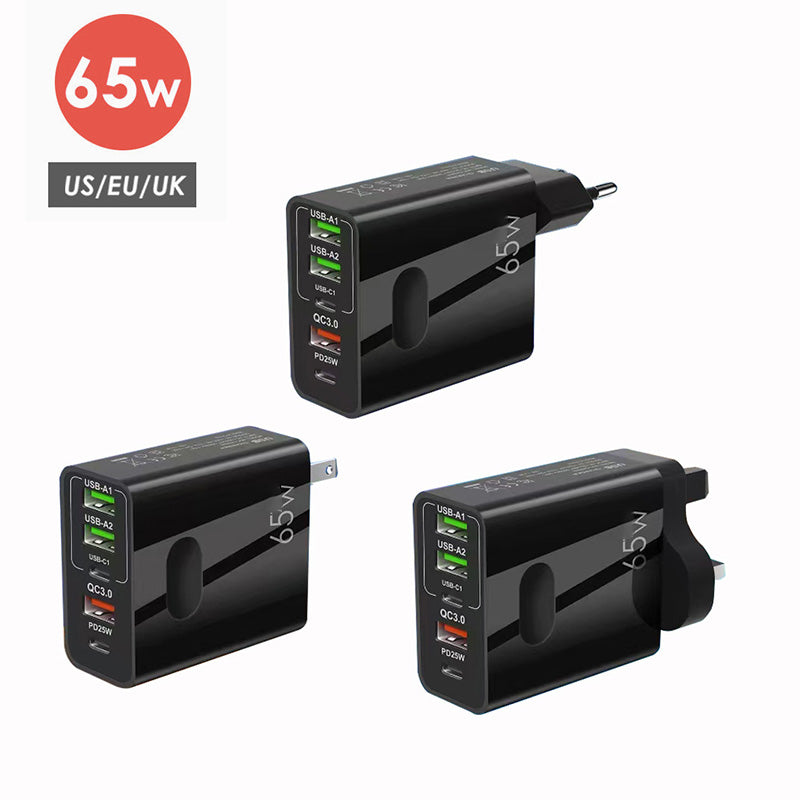 65W Multiple-Ports Fast Charger