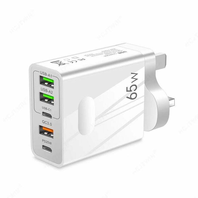 65W Multiple-Ports Fast Charger