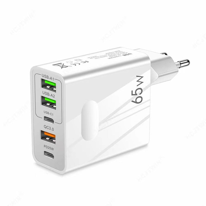 65W Multiple-Ports Fast Charger