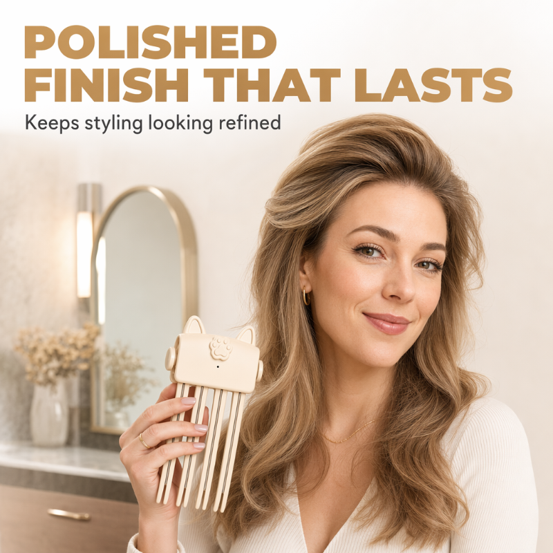 ✨48K+ Sold 💇 Wireless Heated Volumizing Root Lift Clip, Portable Travel Hair Styling Tool for Flat Fine Hair
