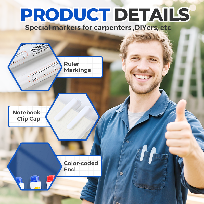 Precision Tip Quick-Dry Oil-Based Marker Pen
